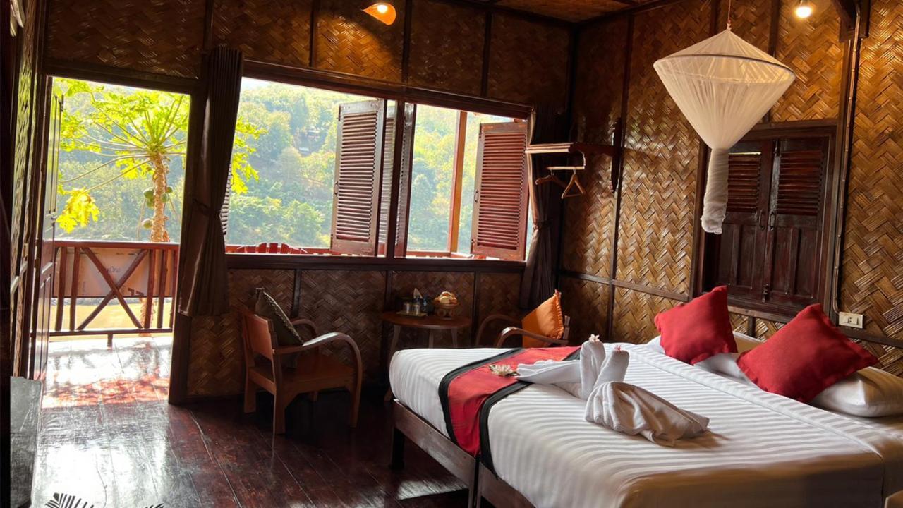 Mekong Riverside Lodge Muang Pakbèng Exteriér fotografie