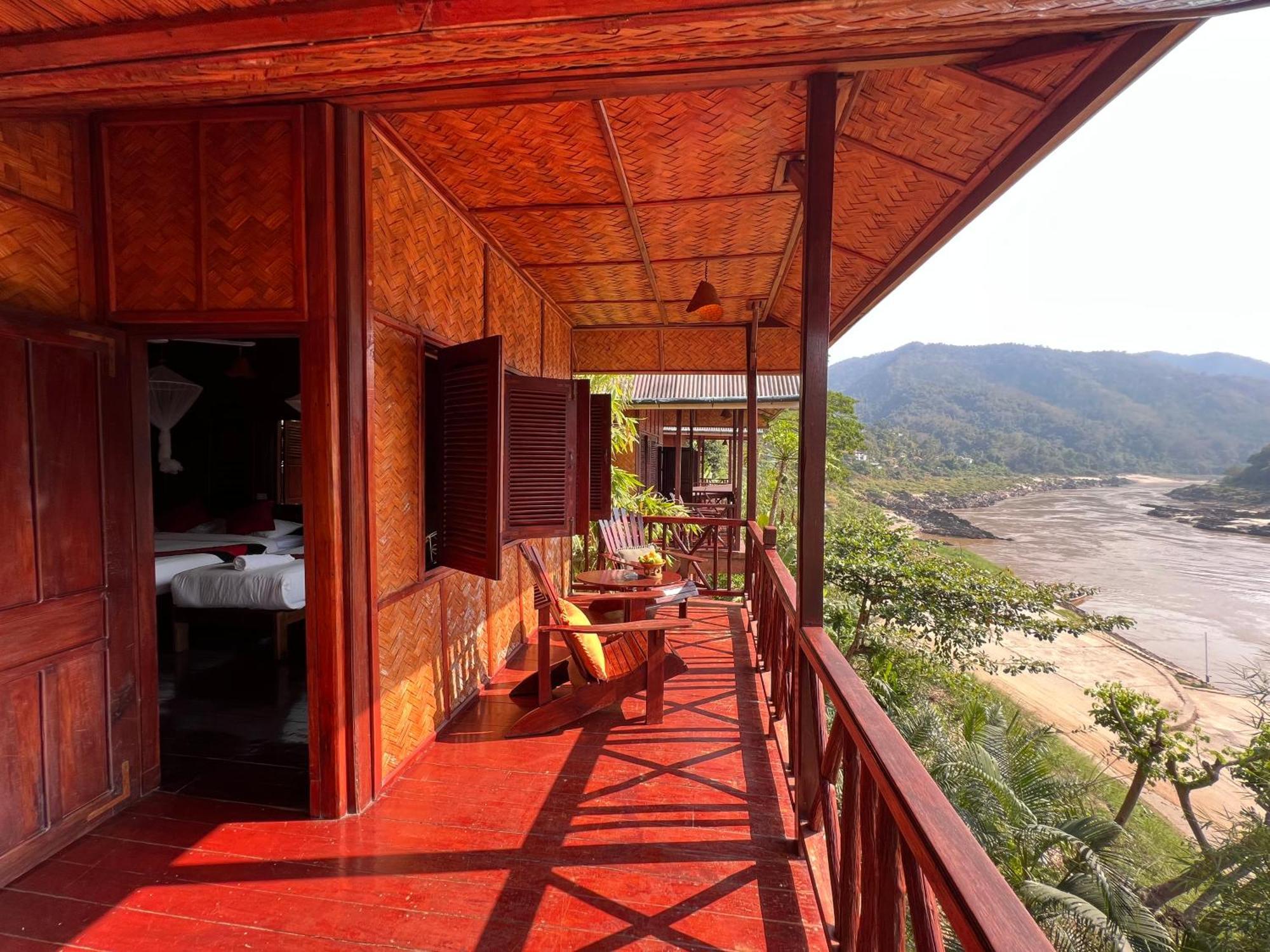 Mekong Riverside Lodge Muang Pakbèng Exteriér fotografie