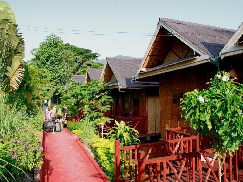 Mekong Riverside Lodge Muang Pakbèng Exteriér fotografie