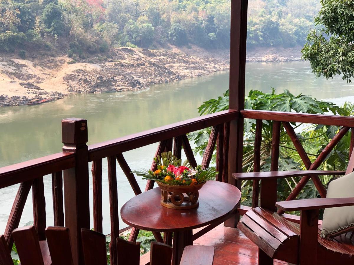 Mekong Riverside Lodge Muang Pakbèng Exteriér fotografie